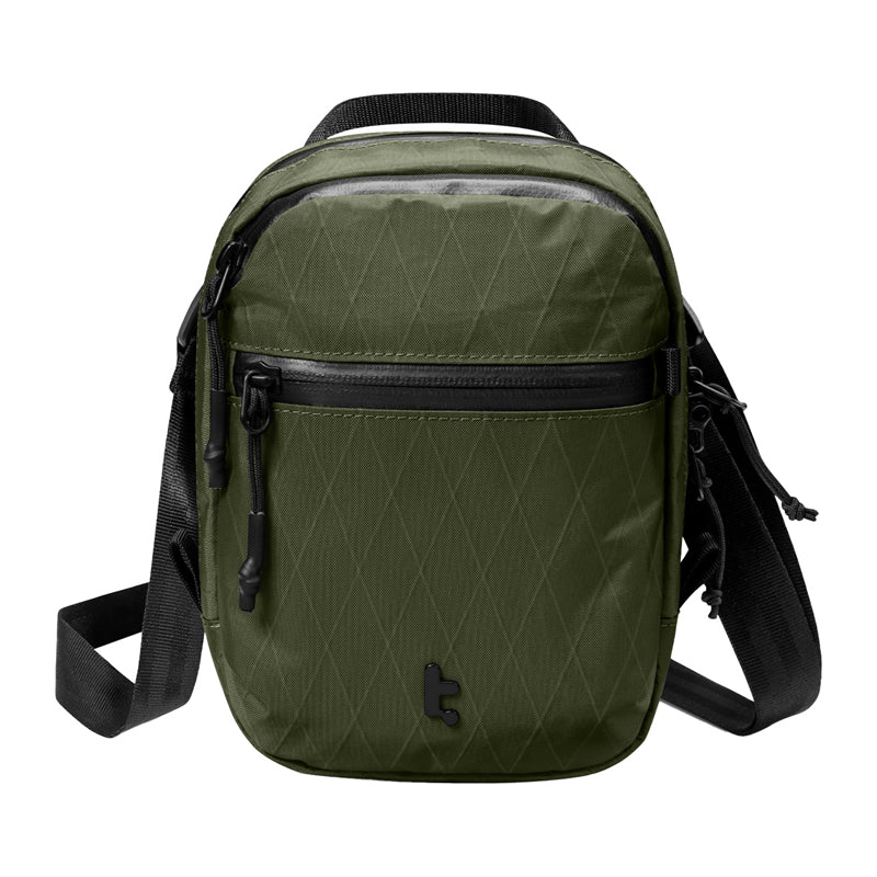 TOMTOC Aviator-T37 travel bag with shoulder strap X-Pac 1.3L (green) - Image 2