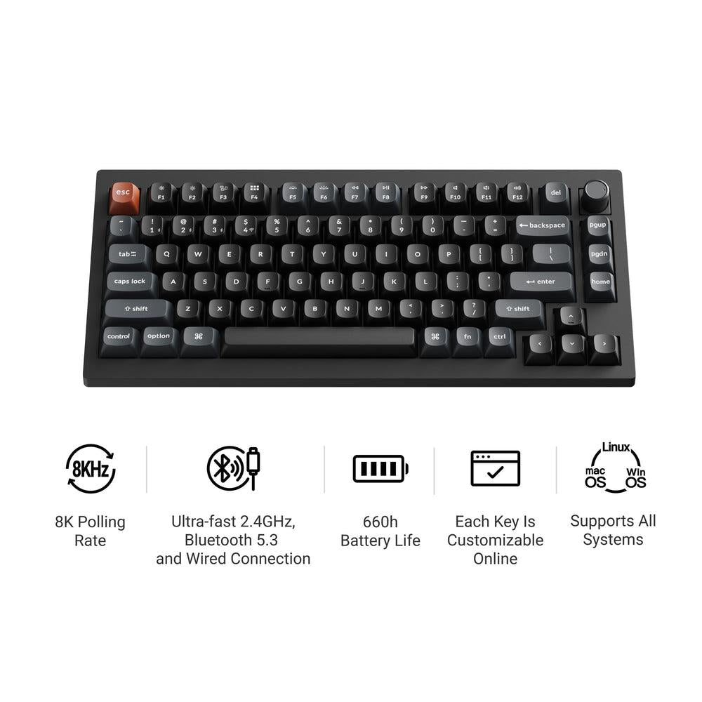 KEYBOARD WRL V1 ULTRA/BLACK V1U-D1 KEYCHRON