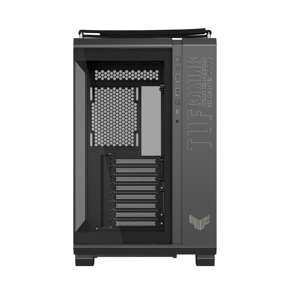 Case ASUS TUF Gaming GT502 Horizon MidiTower Case product features Transparent panel Not included ATX MicroATX MiniITX Colour Black TUFGAMINGGT502HORIZON