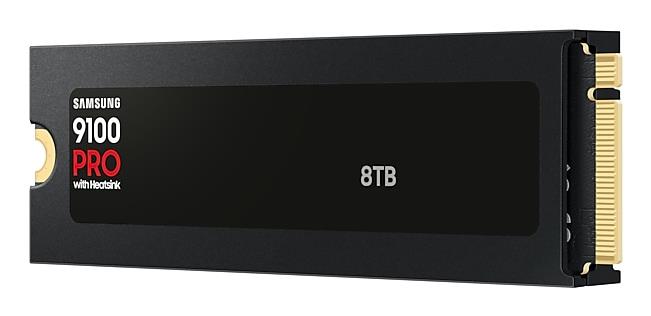 SSD SAMSUNG 9100 PRO 8TB M.2 NVMe TLC Write speed 13400 MBytes/sec Read speed 14800 MBytes/sec 3.88mm TBW 4800 TB MZ-VAP8T0CW