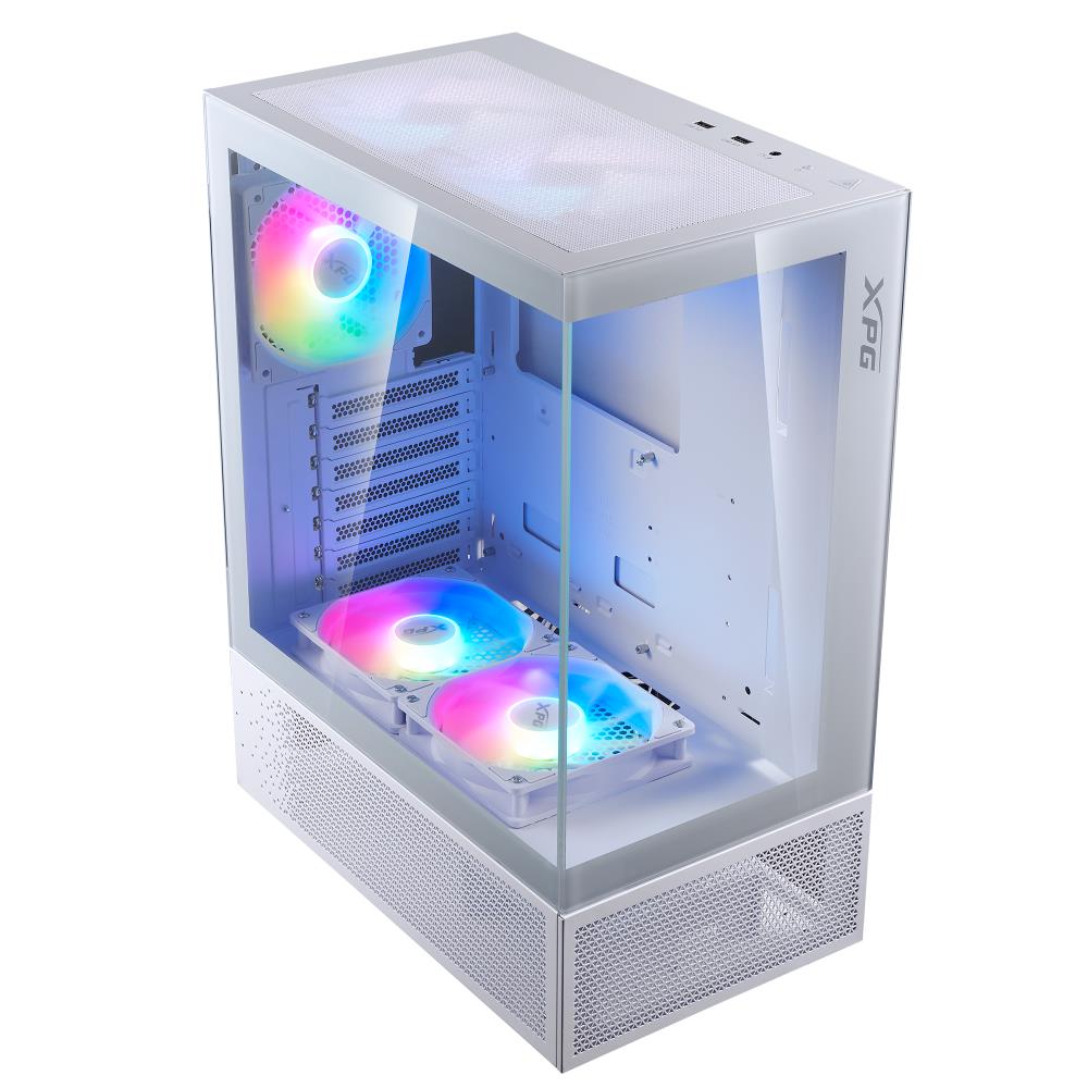 Case ADATA INVADER X MINI MidiTower Case product features Transparent panel ATX MicroATX MiniITX Colour White INVADERXMINIMT-WHCWW
