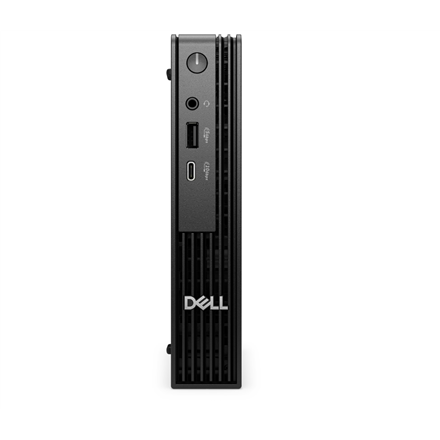 Dell Pro | QCM1250 | Desktop | Micro | Intel Core i3 | i3-14100T | Internal memory 16 GB | DDR5 | Solid-state drive capa
