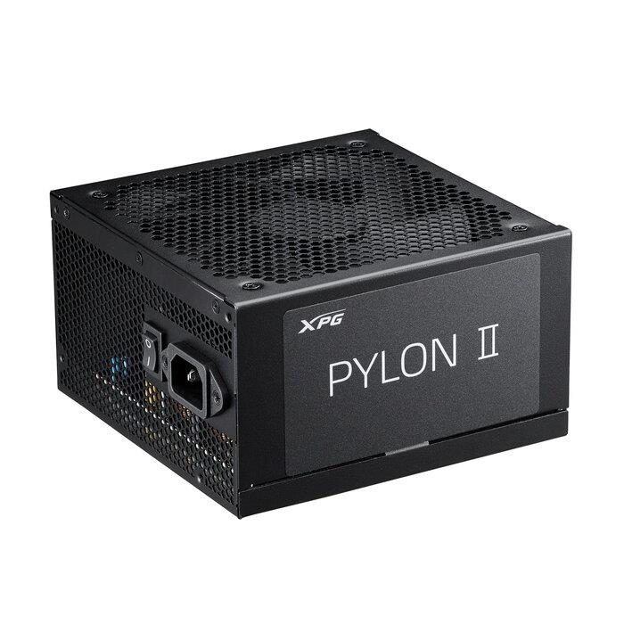 Power Supply ADATA XPG PYLON II ATX 3.1 750 Watts Efficiency 80 PLUS BRONZE MTBF 100000 hours PYLON750IIB-BKCEU