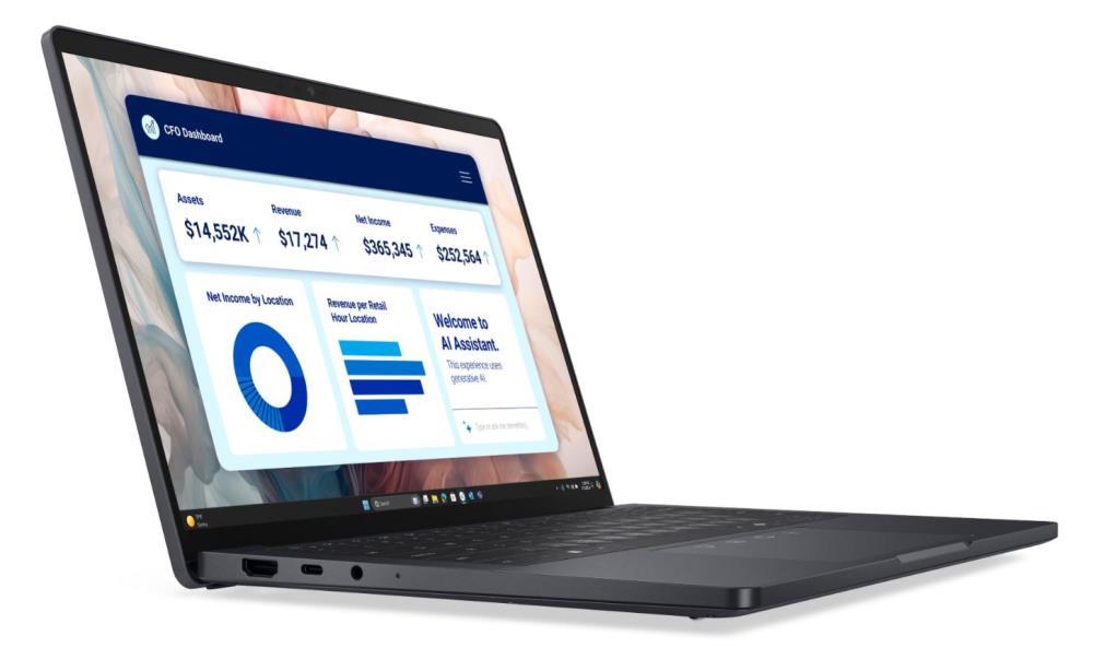 Notebook DELL PRO Premium Pro 13 Premium (PA13250) CPU Core Ultra u5-236V 2100 MHz CPU features vPro 13.3" RAM 16GB LPDDR5x 8533 MHz SSD 512GB Intel Arc graphics Integrated ENG Windows 11 Pro 1.071 kg BTO203_PA13250_EMEA