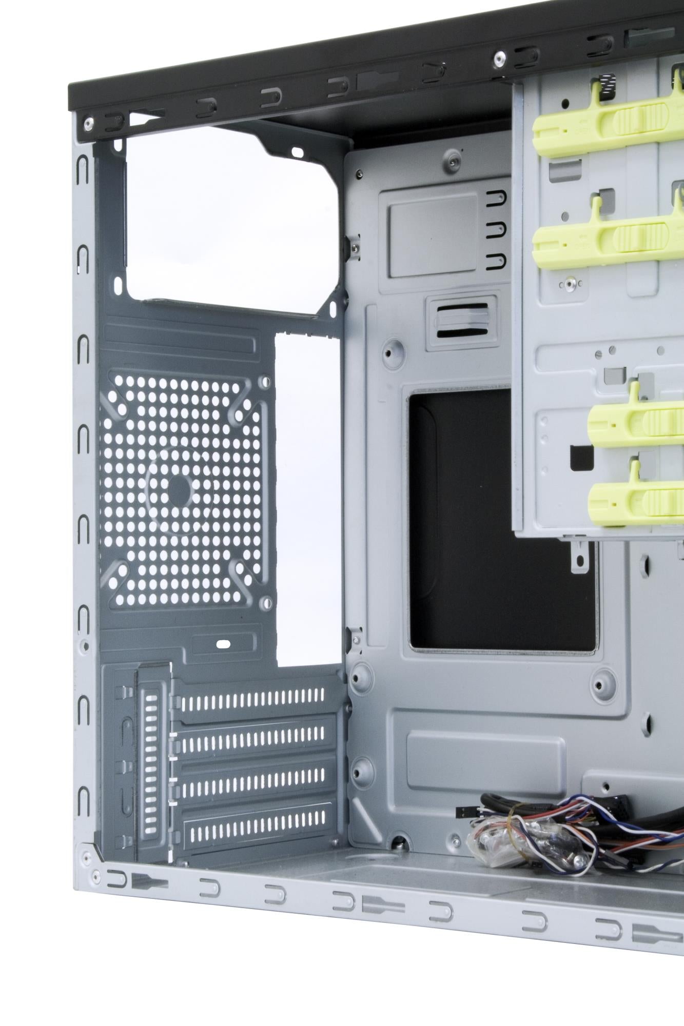 Case CHIEFTEC MiniTower MicroATX Colour Black CT-01B-OP