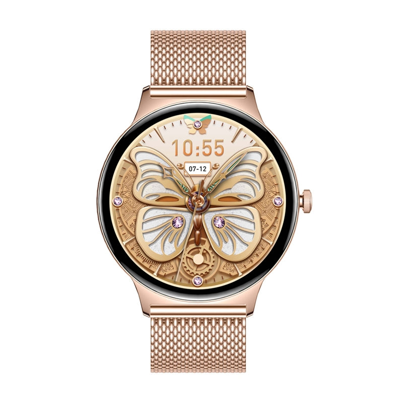 Colmi V89 Smartwatch (Stainless Steel, Gold) - Image 2