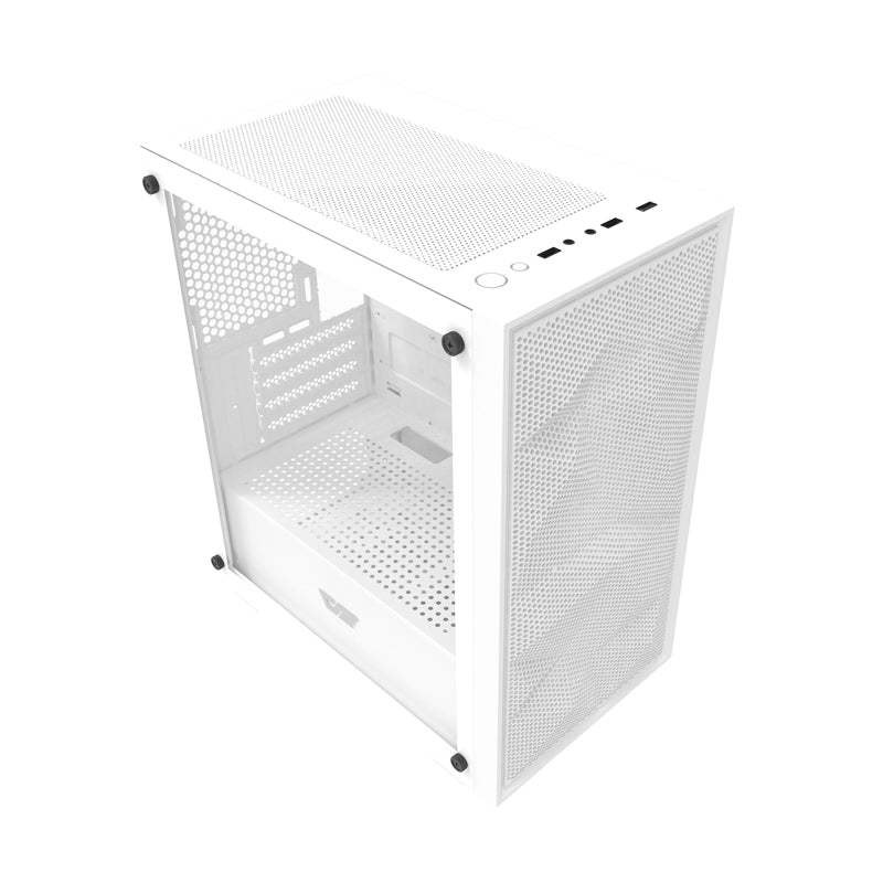 Darkflash M305 Mesh computer case without fans (White) - Image 2