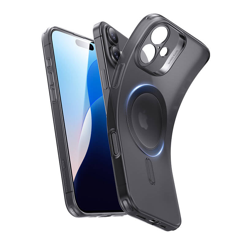 Zero Clear (HaloLock) ESR case for iPhone 16 Plus (black) - Image 1