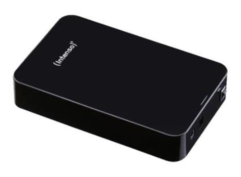 External HDD INTENSO 6031514 6TB USB 3.0 Drives 1 Rotation speed 5400 rpm Black 6031514
