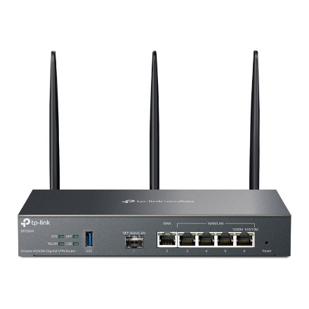 TP-LINK | SafeStream Gigabit Multi-WAN VPN Router | ER706W | 802.1q | Mesh Support Yes | MU-MiMO Yes | 3G/4G via optiona
