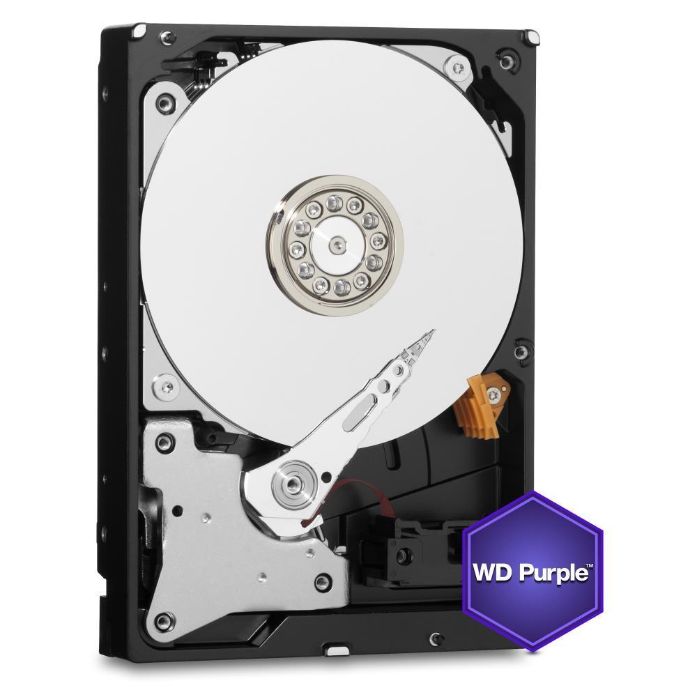 HDD WESTERN DIGITAL Purple 1TB SATA 3.0 64 MB 5400 rpm 3,5" WD10PURZ