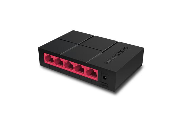 Switch MERCUSYS MS105G Desktop/pedestal 5x10Base-T / 100Base-TX / 1000Base-T MS105G