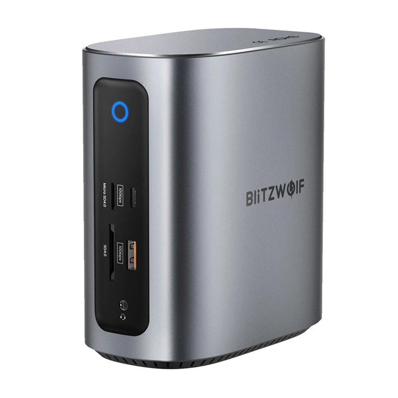 Blitzwolf BW-TH15 17in1 Docking Station 2xHD+DP+4xC+3xUSB 3.0+USB 3.1+C 3.2+C PD+RJ45+micro SD+SD+3.5mm Audio - Image 1