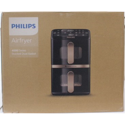 SALE OUT. Philips NA462/80 Airfryer 4000 Series Dual Basket, 10 L | Philips Airfryer, Dual Basket | NA462/80 4000 Series