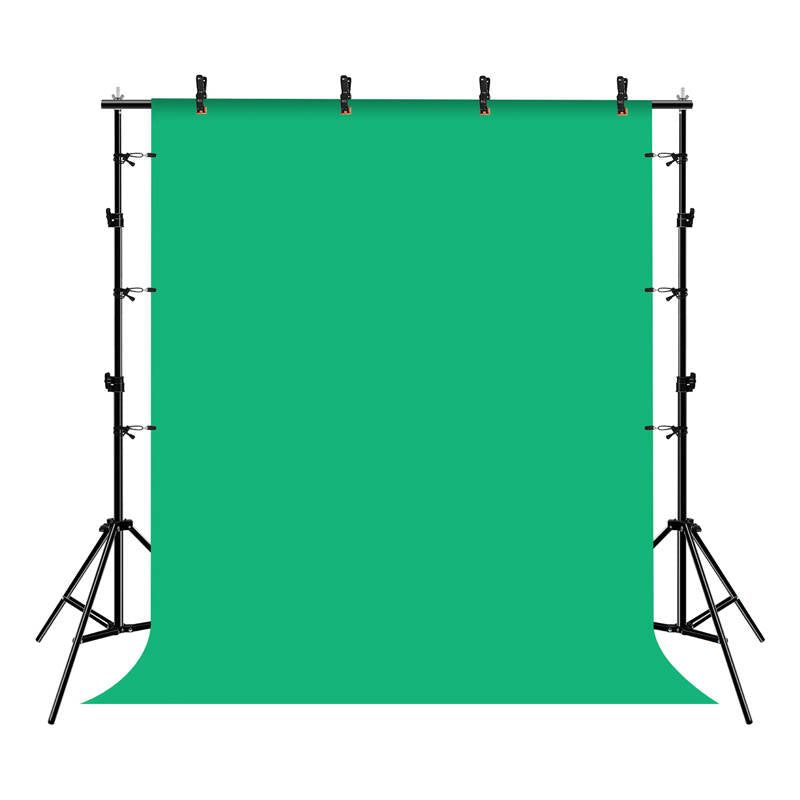 Photo studio background support Puluz 2x2m + Backdrops 3 pcs PKT5204 - Image 2