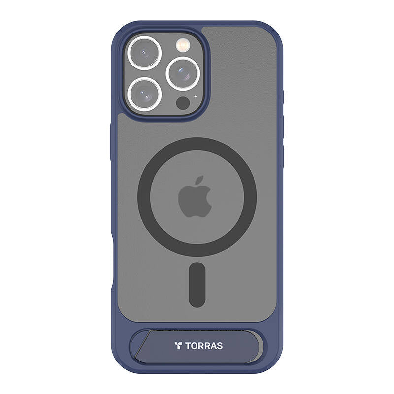 Torras Pstand Series Case for iPhone 16 Pro (Blue) - Image 1