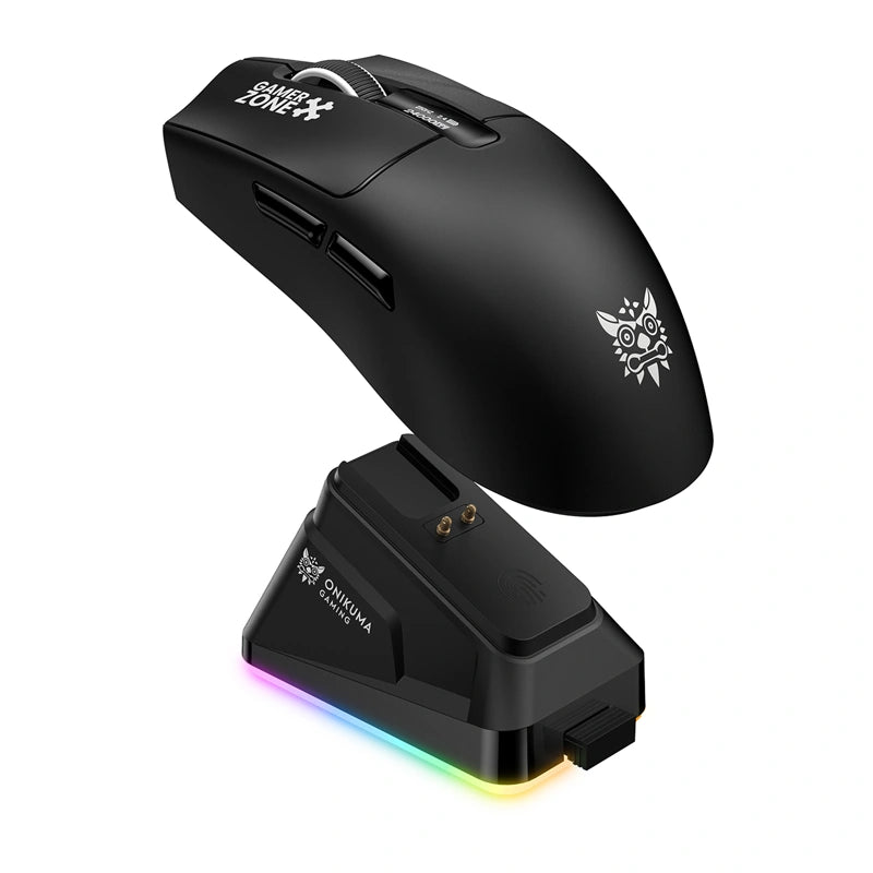 ONIKUMA DM10 Wireless Mouse (Black) - Image 1