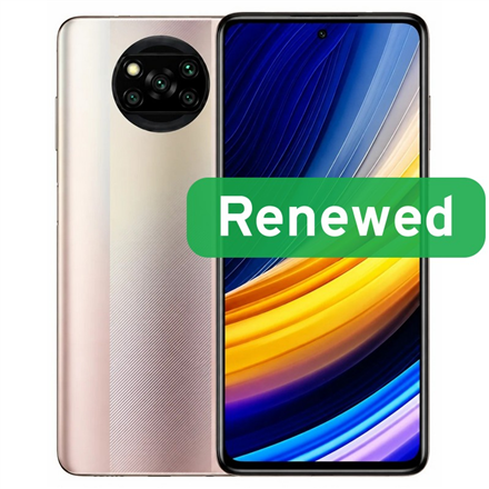 Poco Renewed | Grade A | X3 Pro | 128 GB | Metal Bronze | LTE | O