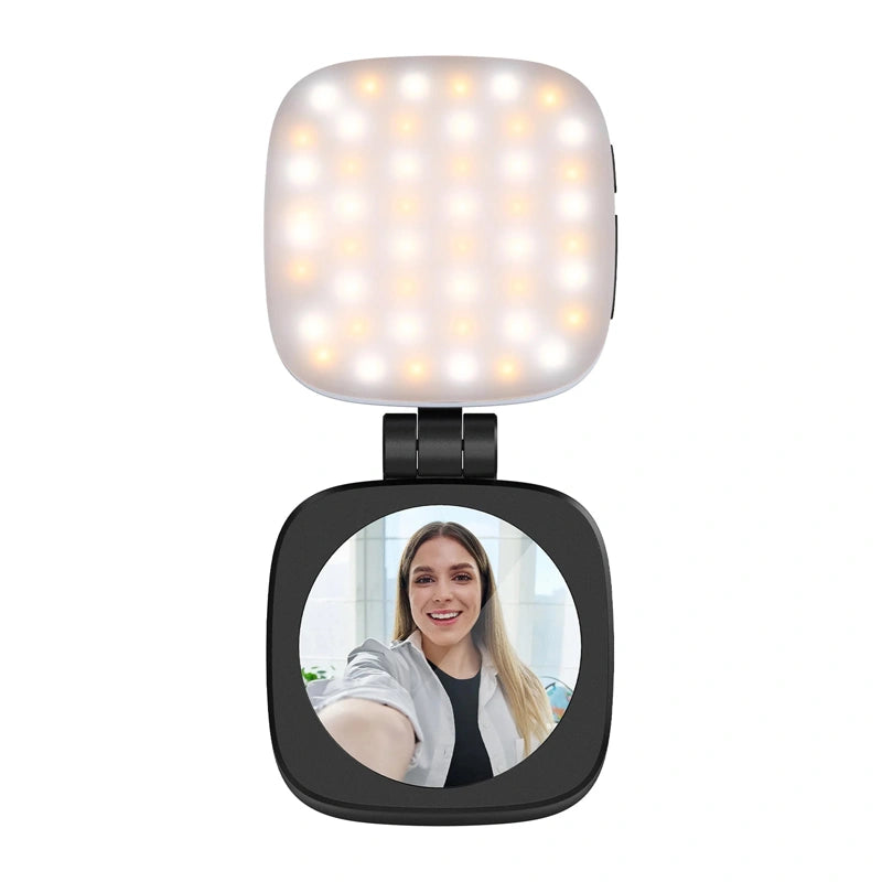 NEEWER NL48B – Magnetic Selfie Light (Black) - Image 1
