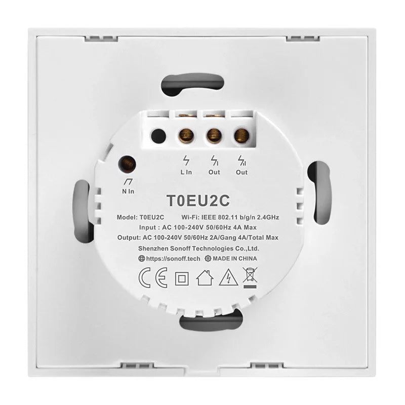 Smart Switch WiFi Sonoff T0 EU TX (2-channel) - Image 4