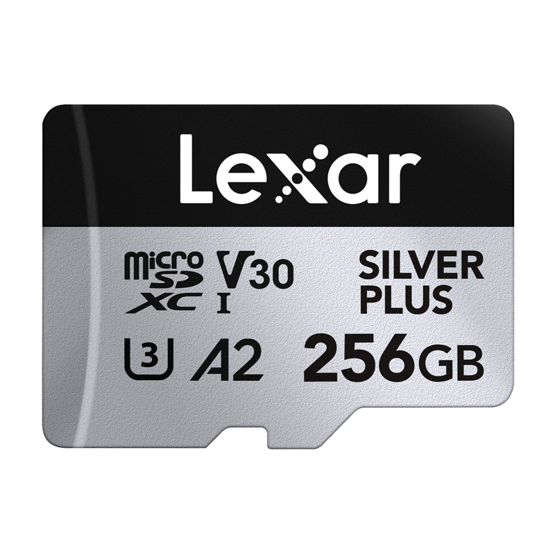 Karta pamięci Lexar High-Performance Silver Plus microSDXC 256GB + adapter - Image 2