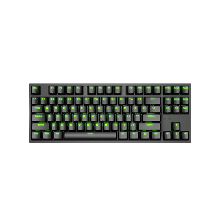 Genesis | THOR 404 TKL | Mechanical Gaming Keyboard | Wired | US | Gateron Yellow Pro | Black | RGB
