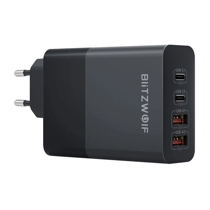BlitzWolf BW-S29 120W mains charger (black) - Image 1