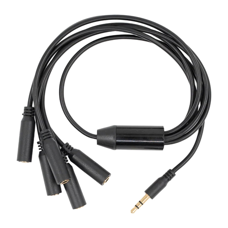 1-to-5 splitter, 3.5mm jack—Shelly accessory for The Pill - Image 1