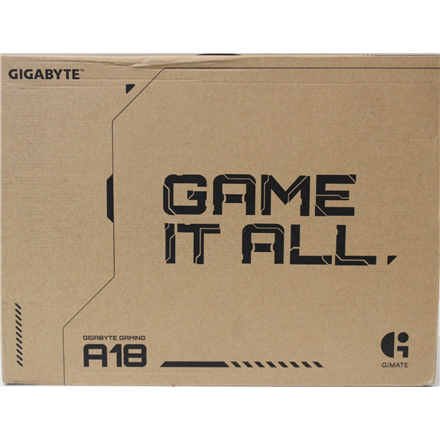 SALE OUT. Gigabyte GAMING A18 3VHK3EEC94SH 18" WQXGA AMD Ryzen 7 260/16GB/1TB/RTX 5060/Win11 Home/ENG kbd/2Y Warranty |