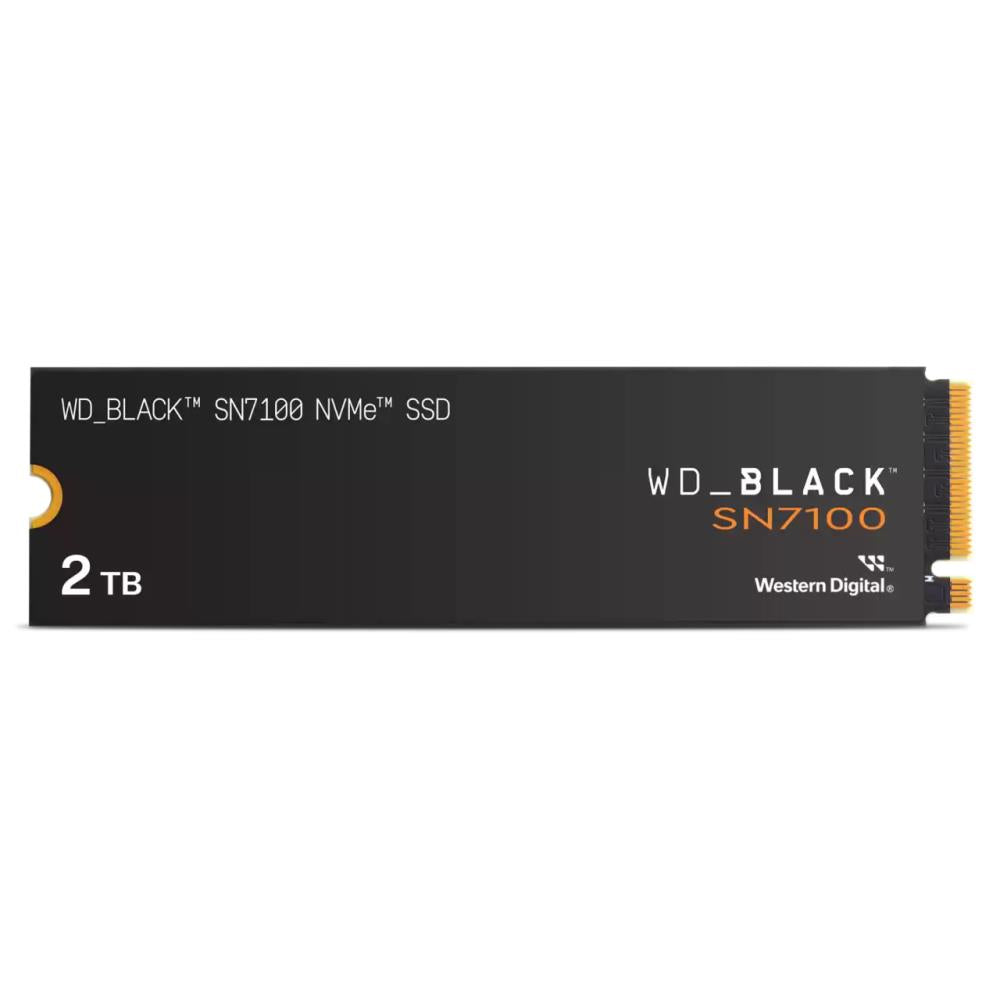SSD WESTERN DIGITAL Black SN7100 2TB M.2 PCIe Gen4 NVMe 3D TLC Write speed 6900 MBytes/sec Read speed 7250 MBytes/sec WDS200T4X0E