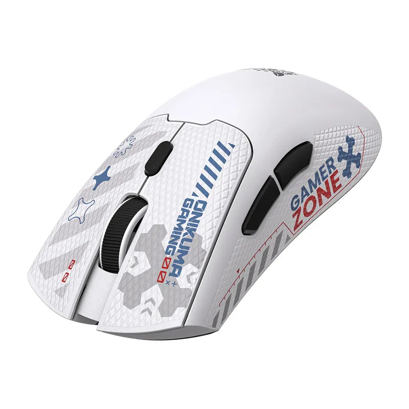 ONIKUMA DM01 Wireless Mouse (White) - Image 1