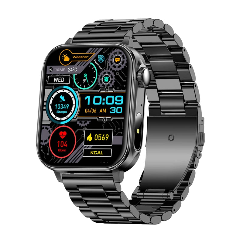 Colmi P80 smartwatch (steel black) - Image 1