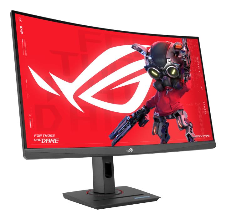 LCD Monitor ASUS ROG Strix XG27WCS 27" Gaming/Curved Panel VA 2560x1440 16:9 180Hz 1 ms Swivel Pivot Height adjustable Tilt 90LM09P1-B01370