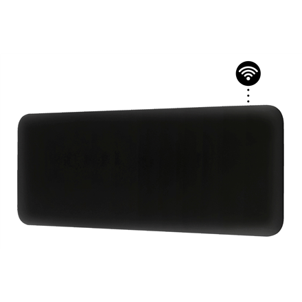 Mill Invisible Smart WiFi Heater | PA1300WIFI4B | Panel Heater | 1300 W | Suitable for rooms up to 15-19 m² | Black | IP