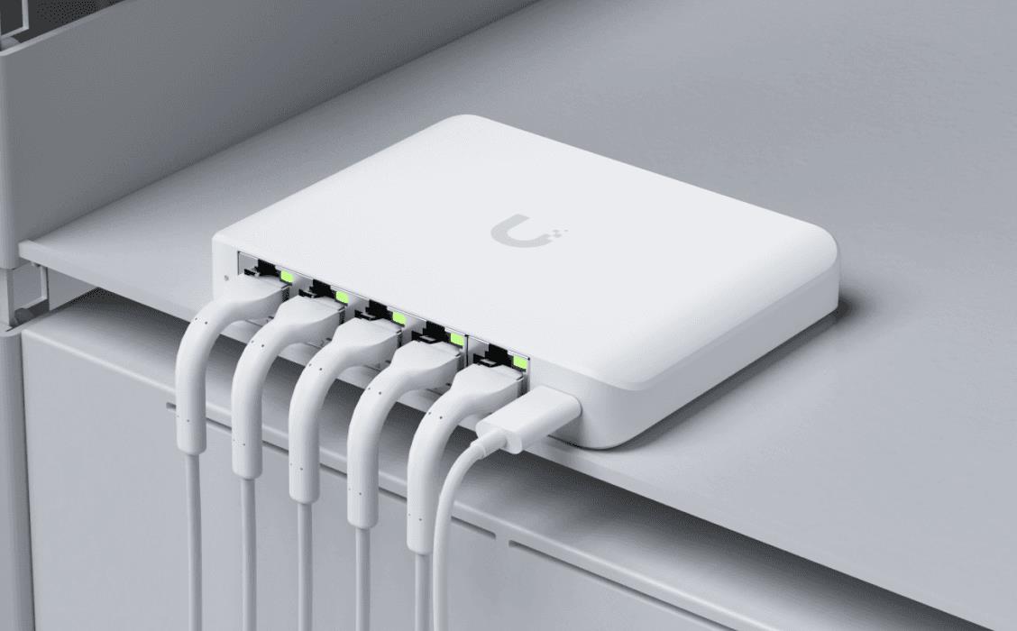 Switch UBIQUITI Flex Mini 2.5G Type L2 5x2.5GbE USW-FLEX-2.5G-5