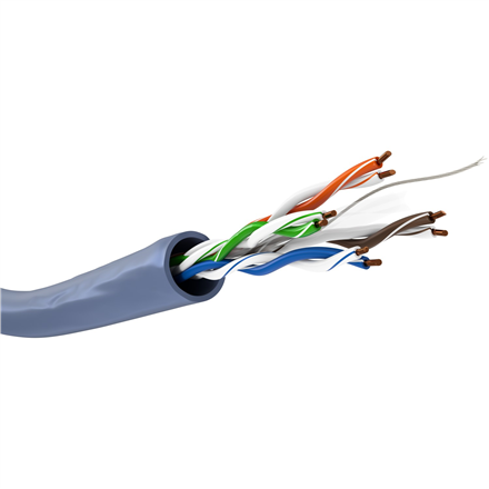 Goobay | CAT 6A Network Cable, U/UTP, 50 m | 96092 | S/FTP | Blue