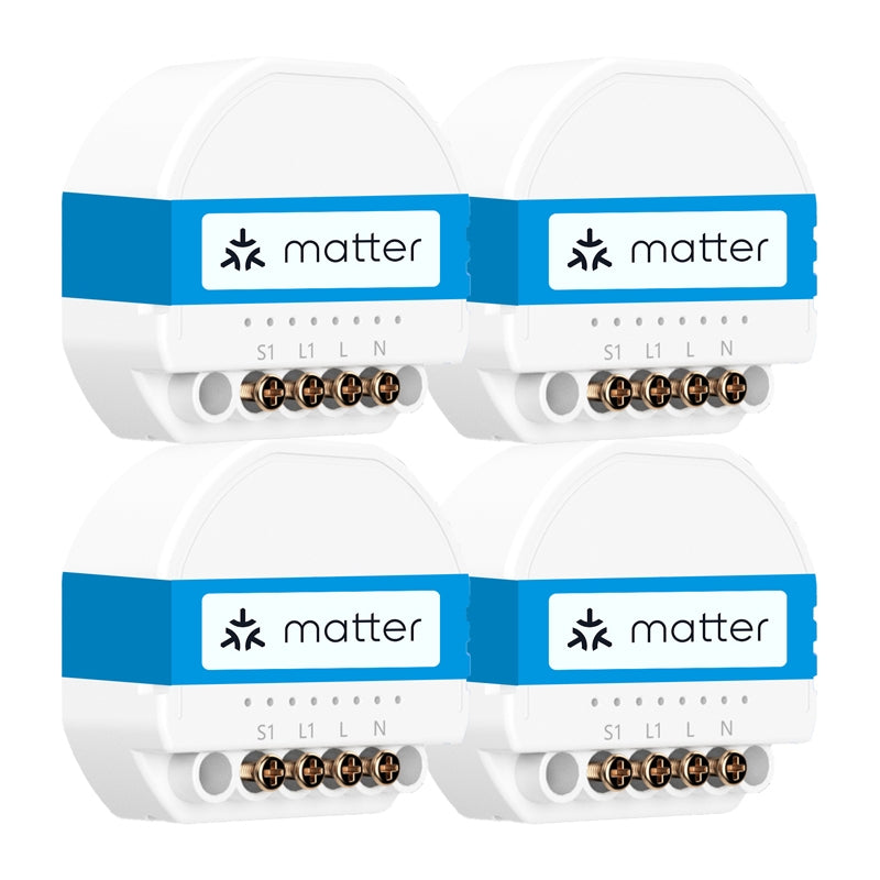 MEROSS MSS815MAQUA-UN 4-Pack Smart Wi-Fi Switches - Image 1