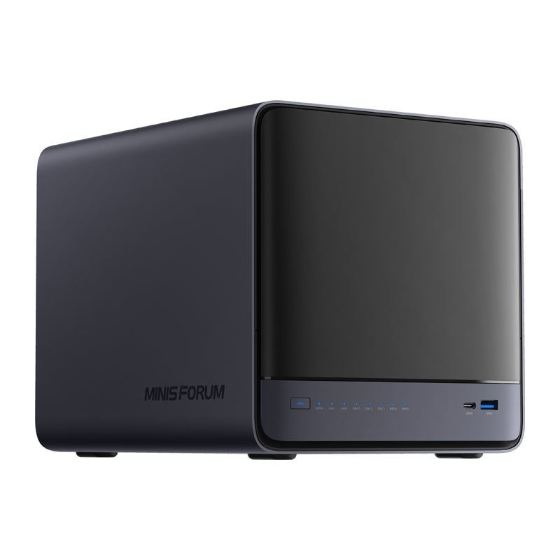 MINIS FORUM NAS N5 Air Ryzen H255 Mini PC (16GB RAM + 64GB Storage) - Image 3