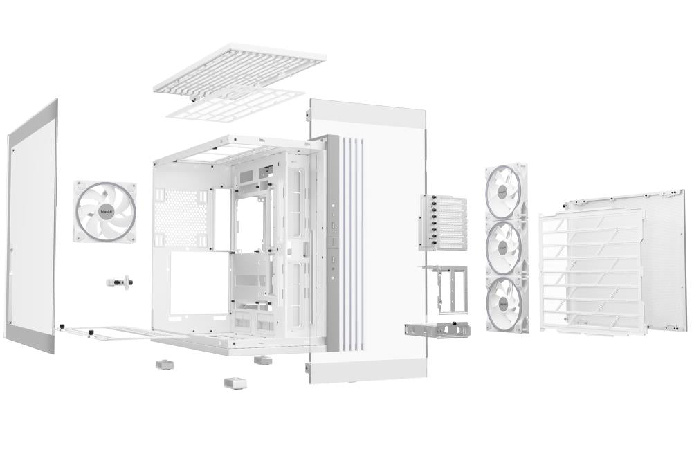 Case BE QUIET LIGHT BASE 900 FX Tower Case product features Transparent panel ATX EATX MicroATX MiniITX XL-ATX Colour White BGW72
