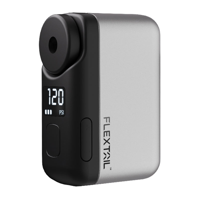 Flextail Tiny Bike Pump Pro Portable Bike Pump (Gray) - Image 1