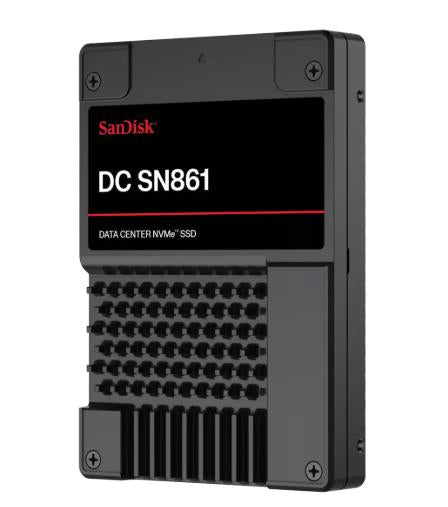 SSD SANDISK DC SN861 7.68TB U.2 PCIe Gen5 SDS6BA176PSP9X30TS2527