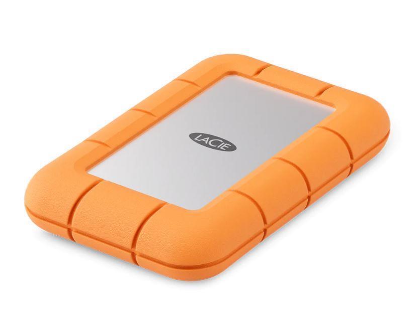 External SSD LACIE 1TB USB-C Write speed 2000 MBytes/sec Read speed 2000 MBytes/sec STMF1000400