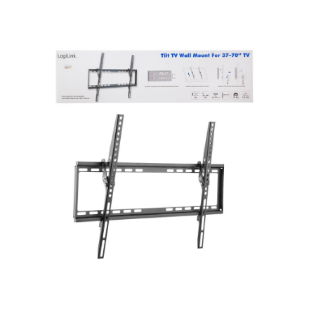 Logilink BP0039 TV Wall mount, 37"-70"", tilt, small | Logilink | Wall Mount | BP0039 | 37-70 " | Maximum weight (capaci