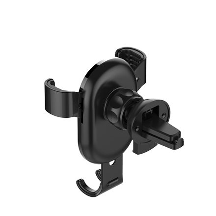 ColorWay | Metallic Gravity Holder For Smartphone | Adjustable | Clamp | Black | Fixation of the smartphone in one motio