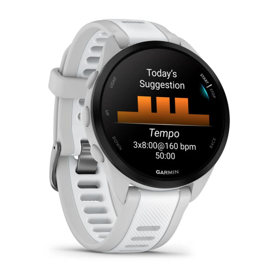 SMARTWATCH FORERUNNER 165/MIST GREY 010-02863-21 GARMIN