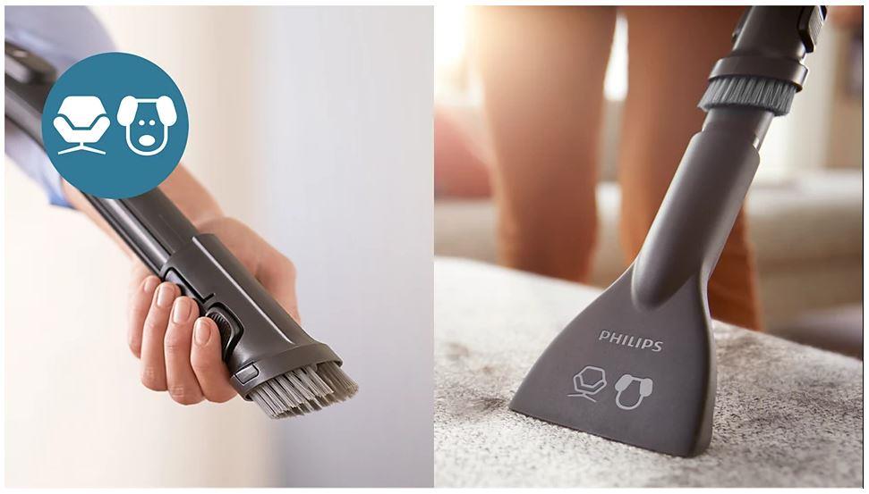 Vacuum Cleaner PHILIPS Bagless 900 Watts Capacity 1.5 l Noise 77 dB Dark Grey Weight 5.3 kg FC9556/09