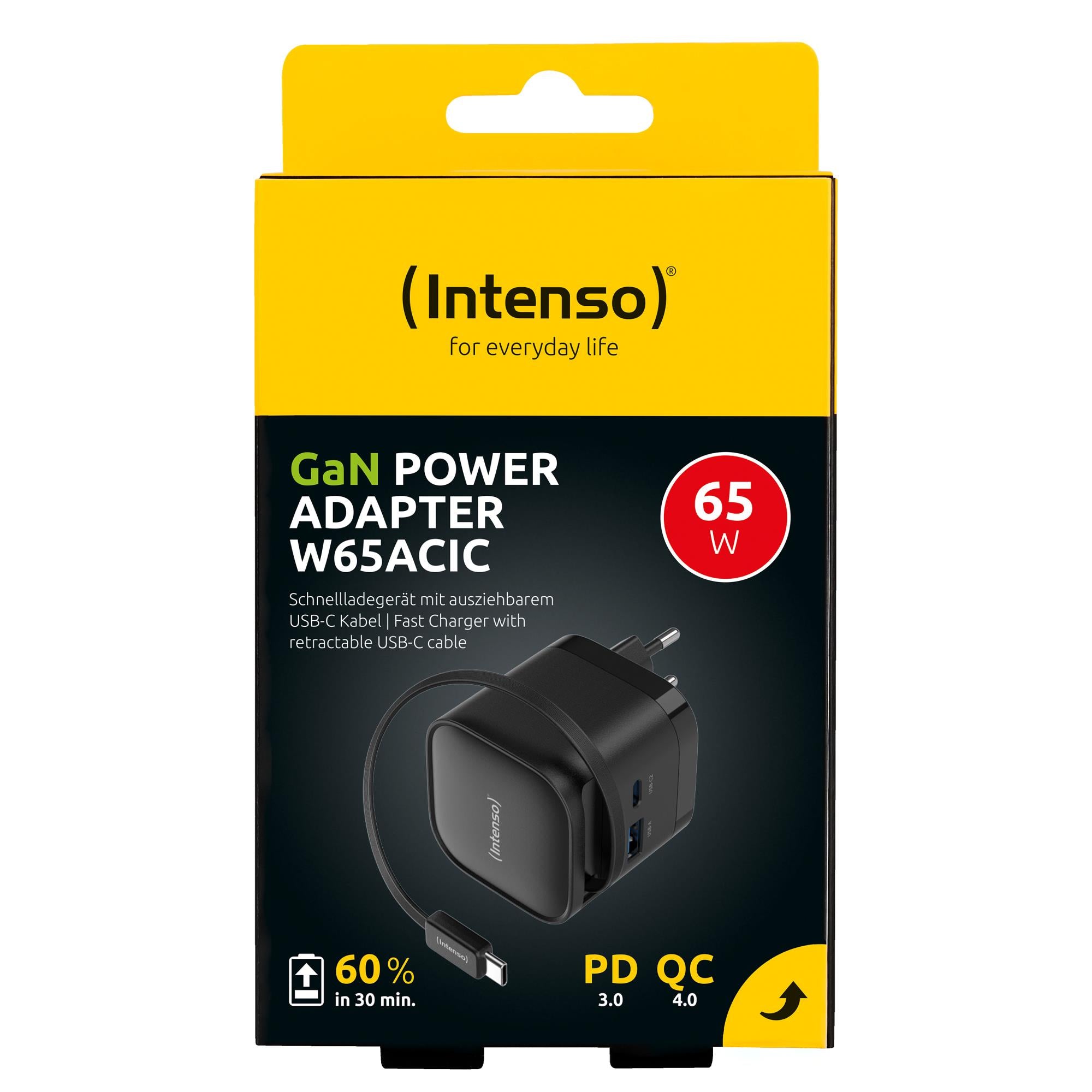 POWER ADAPTER 1XUSB-A/1XUSB-C/WHITE 7806520 INTENSO