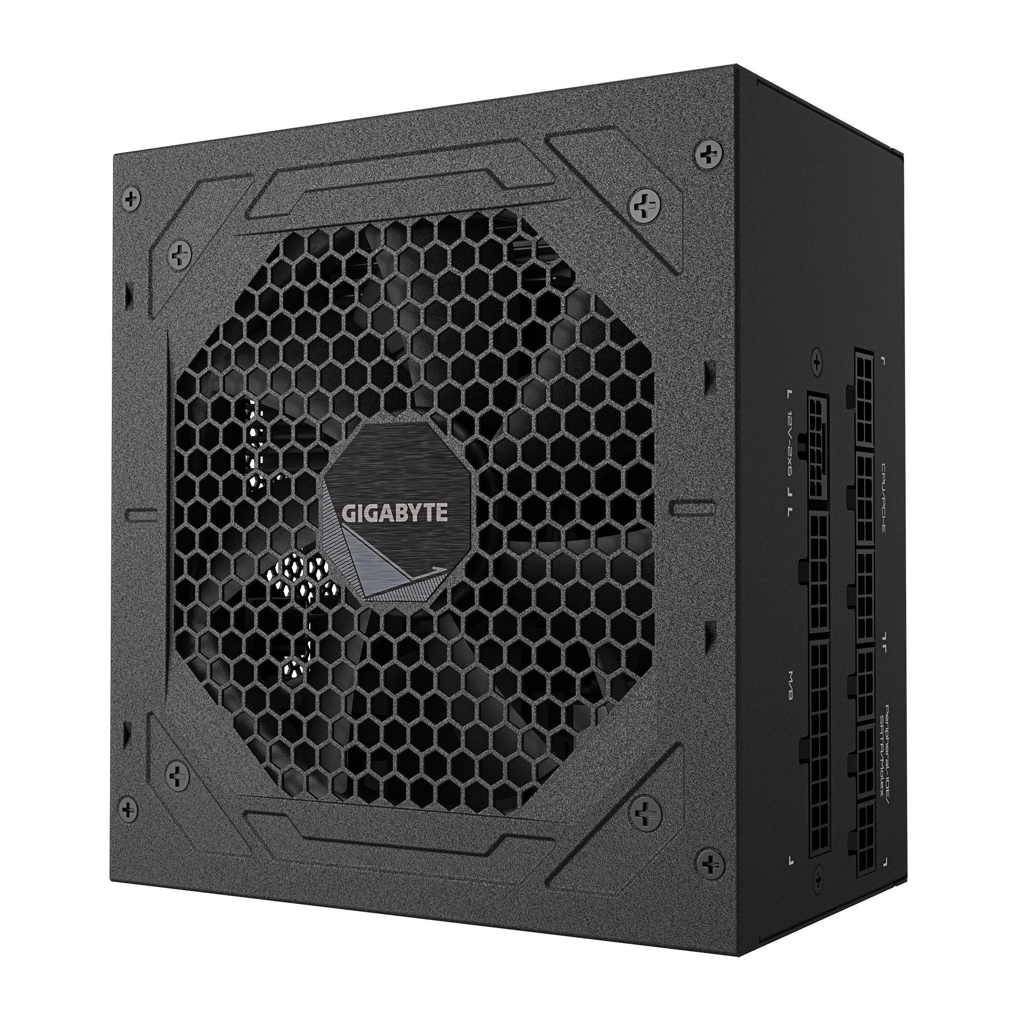 Power Supply GIGABYTE UD750GM PG5 V2 ATX 3.1 750 Watts Efficiency 80 PLUS GOLD PFC Active MTBF 100000 hours GP-UD750GMPG5V2