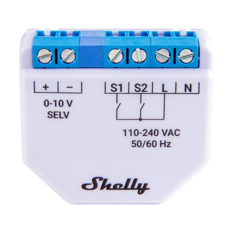 Shelly Plus 0-10V Light Dimmer, WiFi/Bluetooth - Image 2