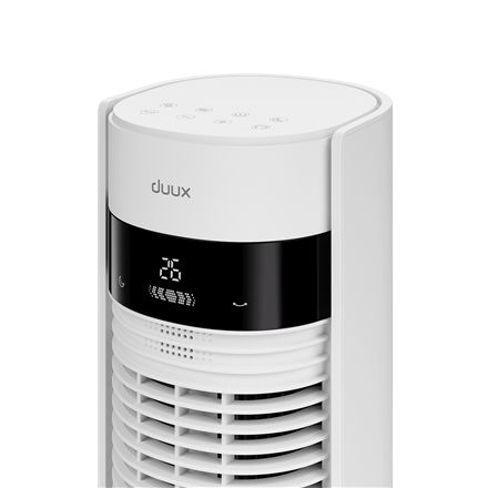 Duux | Fan | Elevate | Smart Tower Fan | 4.5-40 W | Number of speeds 12 | Oscillation | Remote control | White